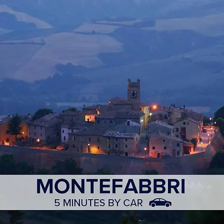 アパート Casetta In Collina 2 Colbordolo